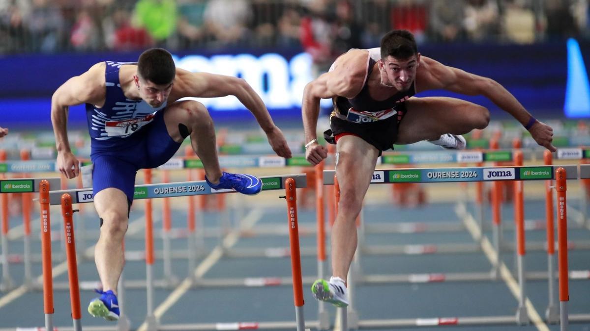 Asier Mart&iacute;nez, campe&oacute;n de Espa&ntilde;a en 60 metros vallas